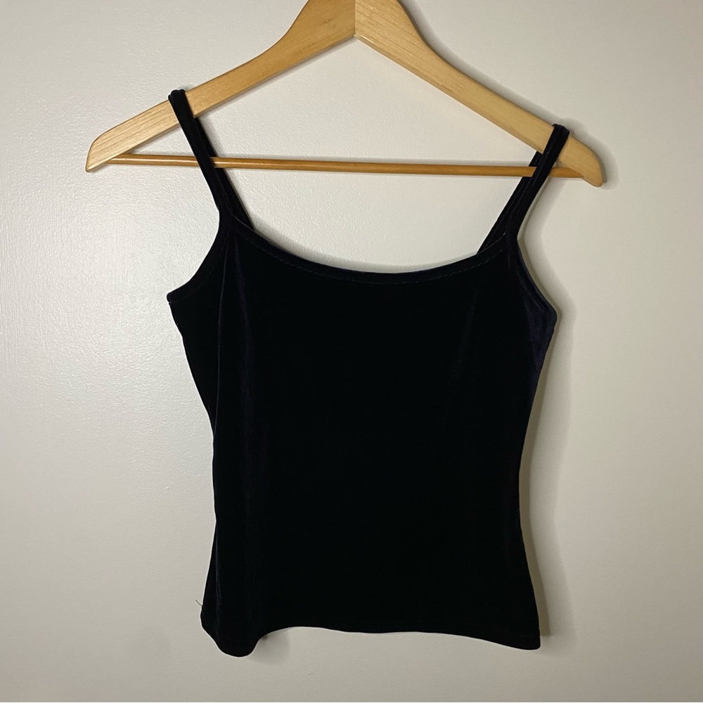 D.C.I Black Velvet Texture Cami